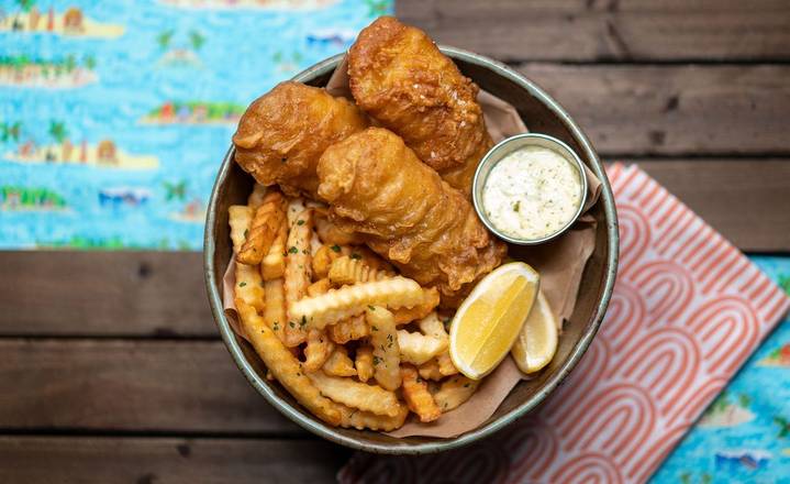 Three Pieces of Cod + Fries