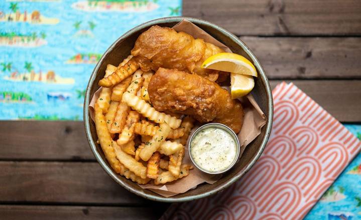 Two Pieces of Fried Cod + Fries