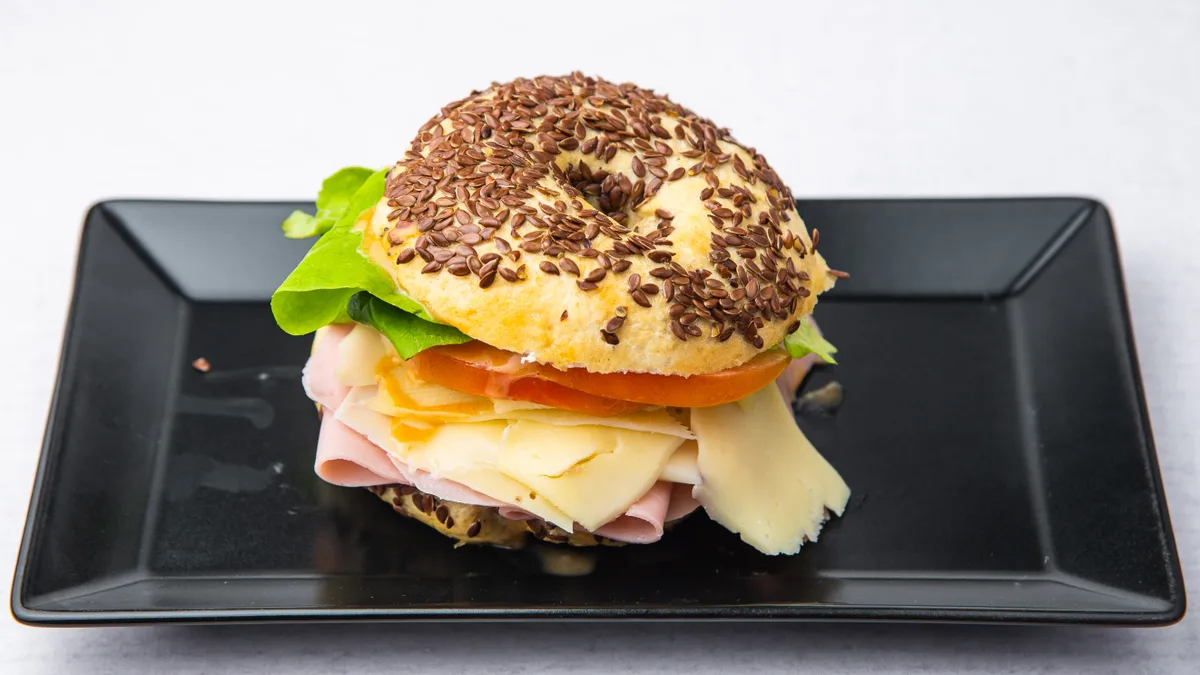 Šunka bagel
