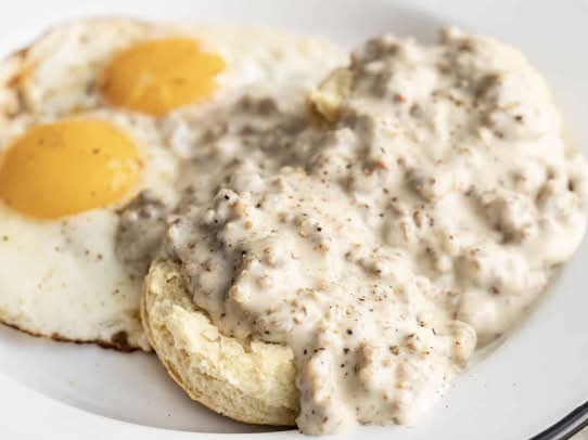 Country Gravy and Eggs