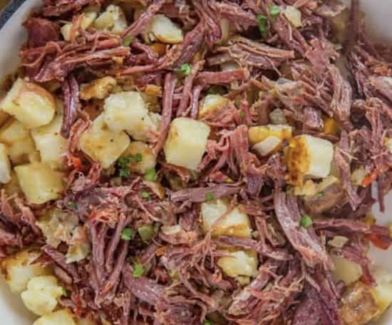 Smoked Sausage or Corned Beef Hash