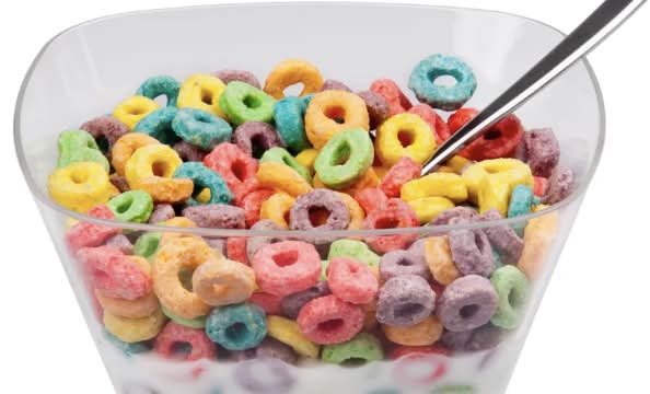 Variety of Cereals with Milk
