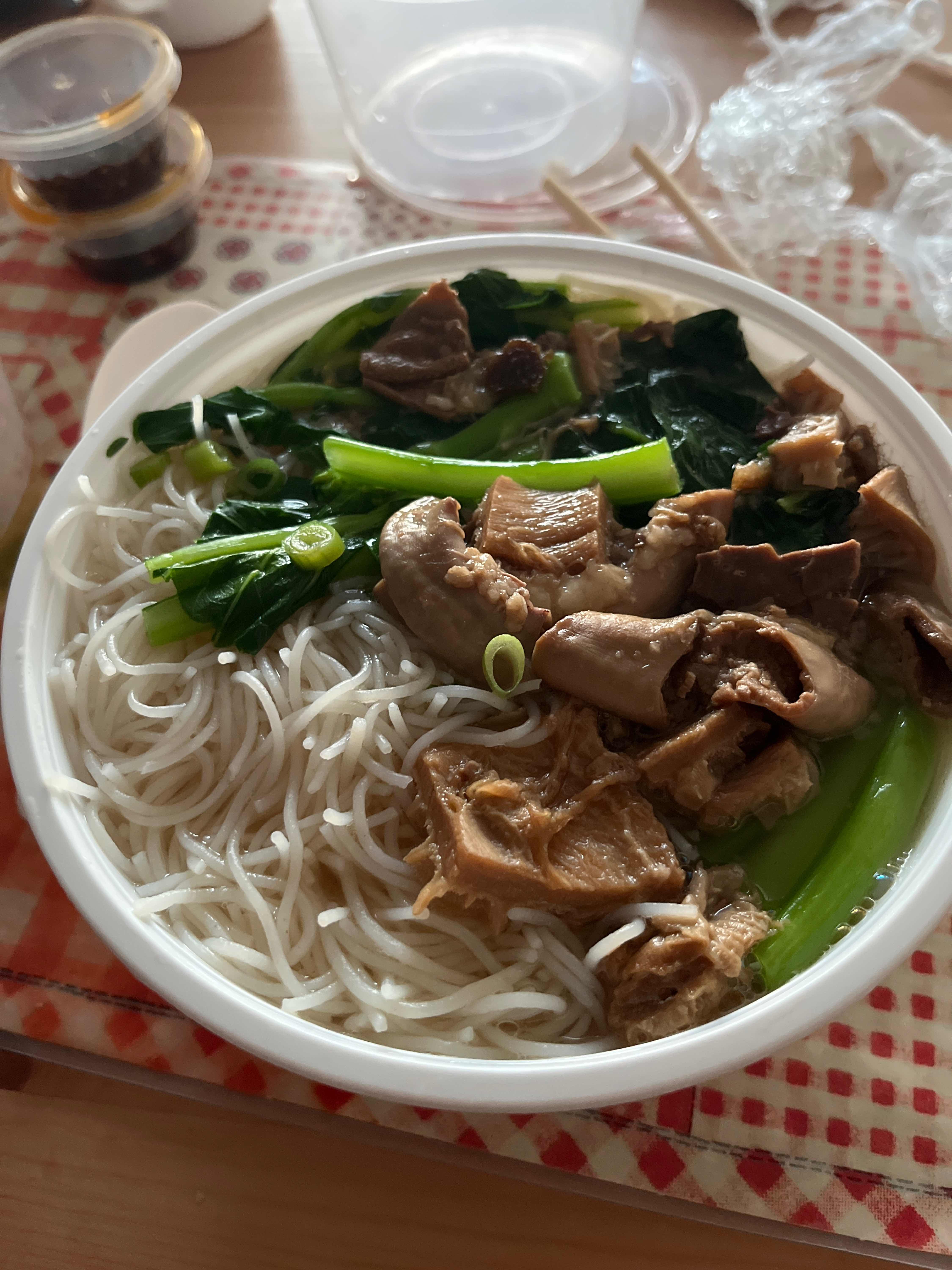 Braised Beef Brisket with Noodles in Soup