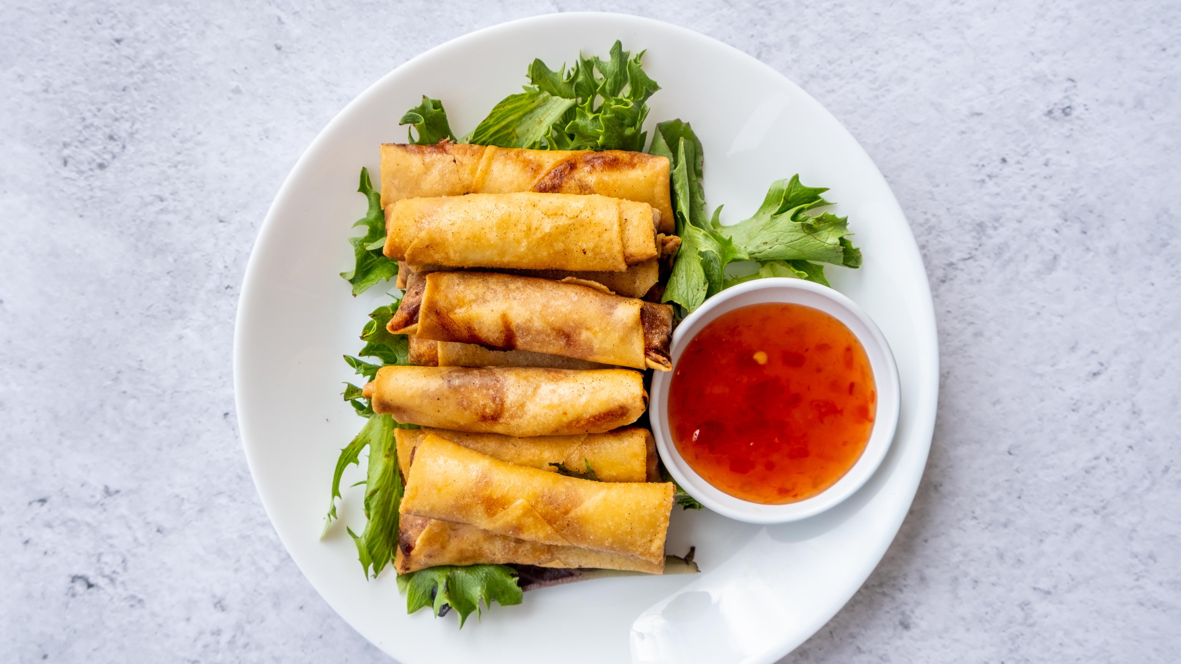 Deep Fried Pork Spring Rolls