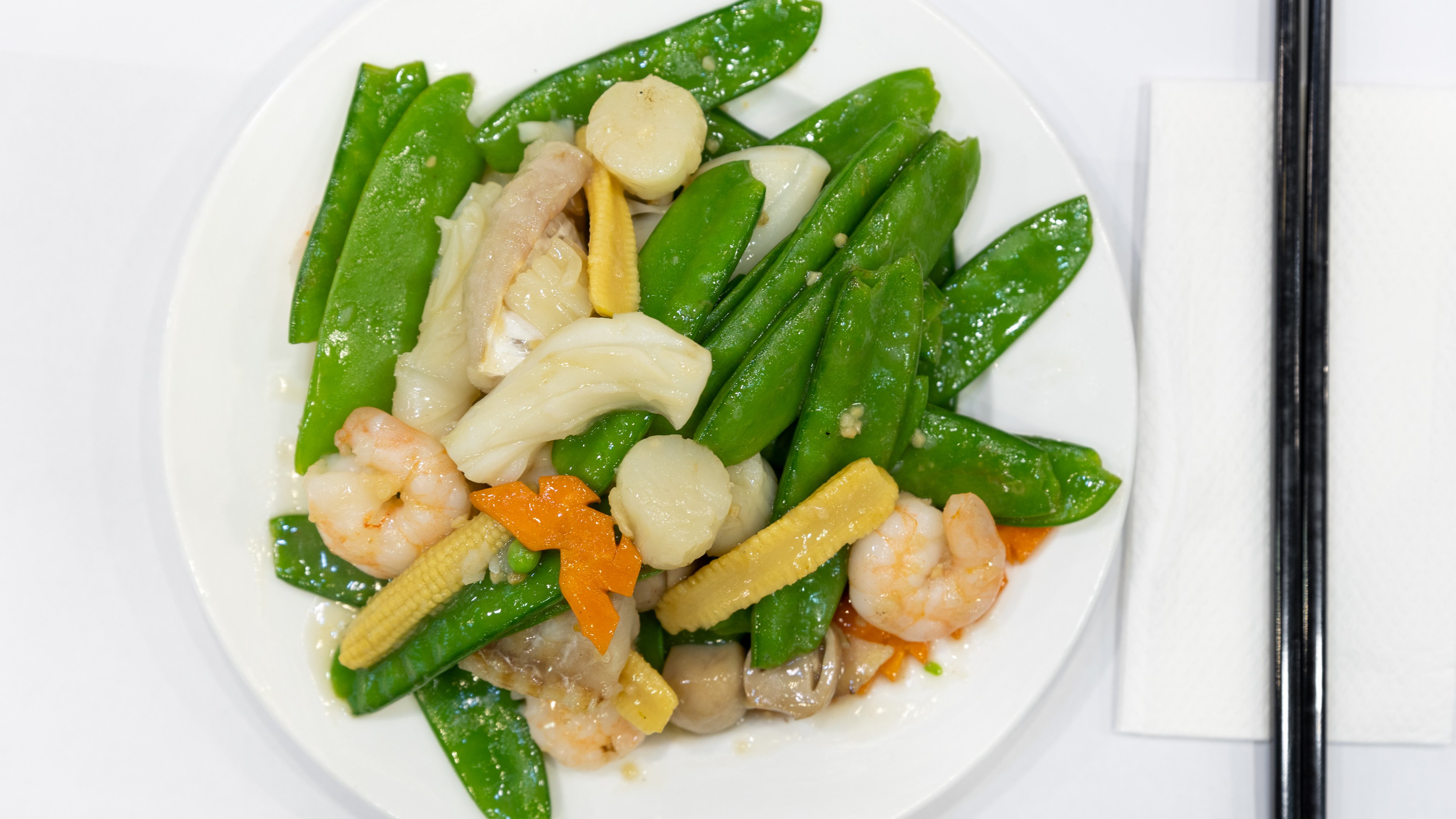 Mixed Seafood with Vegetables