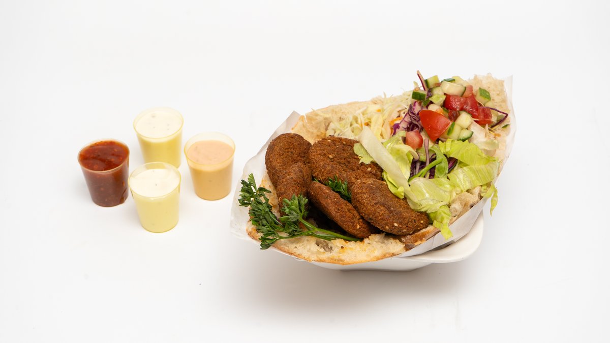 Doner s falafelem