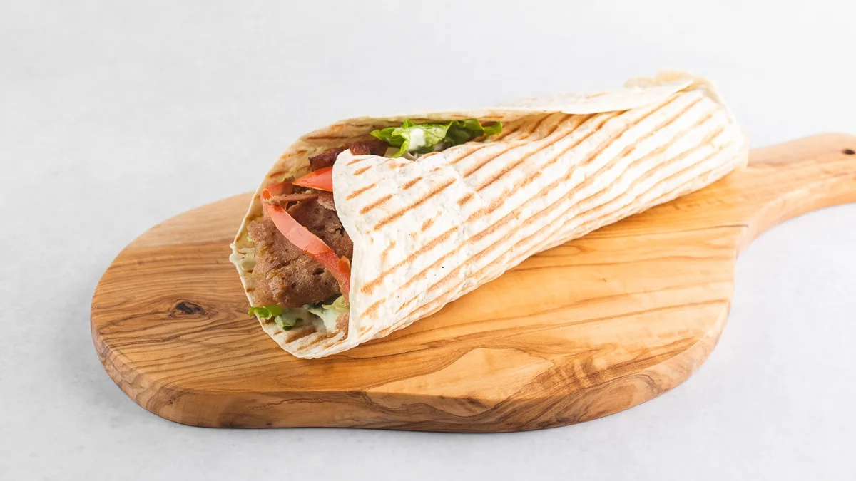 Kebab u tortilji