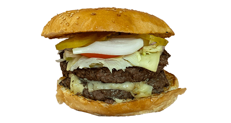 Double Charbroiled Cheeseburger