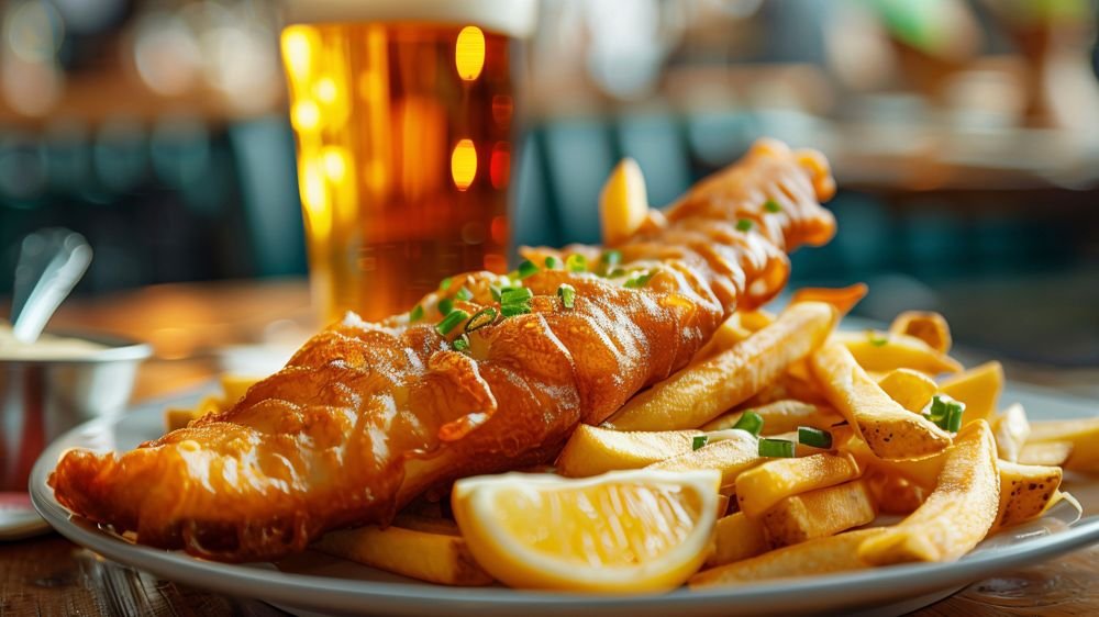 CRISPY FISH'N CHIPS