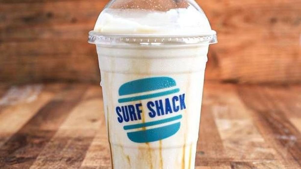 Peanut Butter and Salted Caramel Milkshake