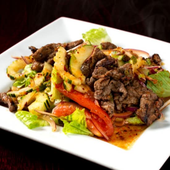 L. SPICY BEEF SALAD
