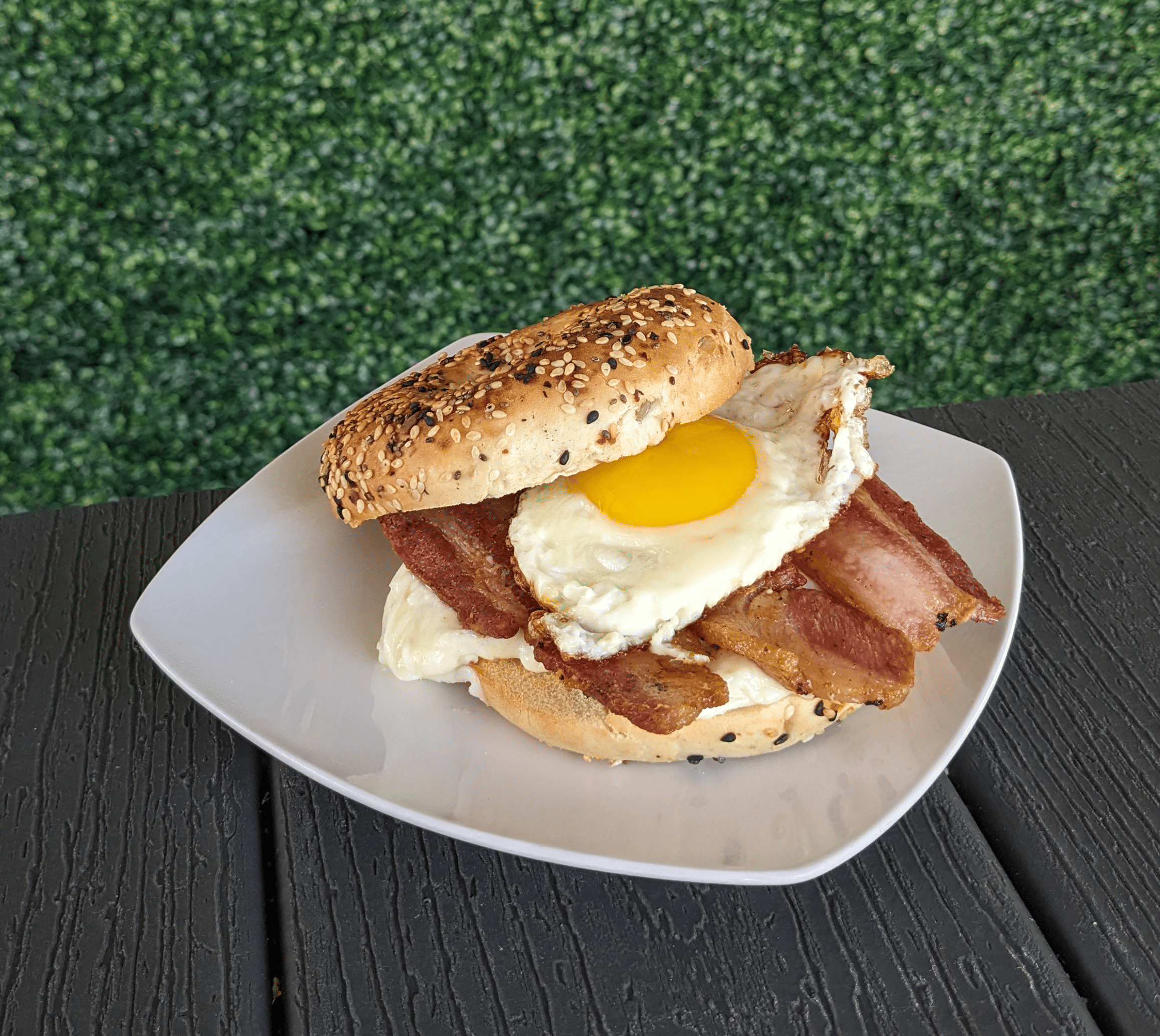 Breakfast Bagel Sandwich