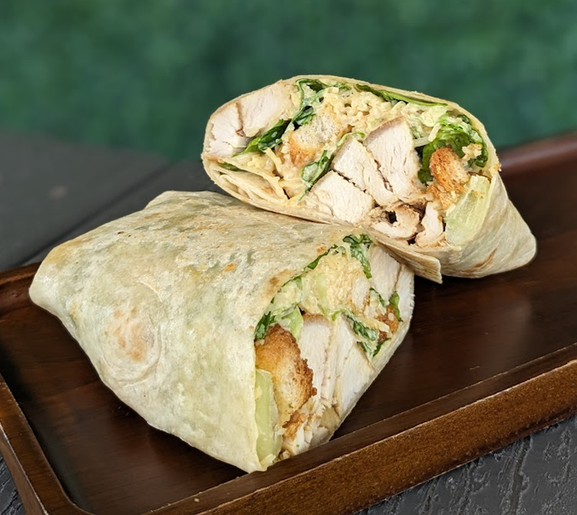 Chicken Caesar Salad Wrap
