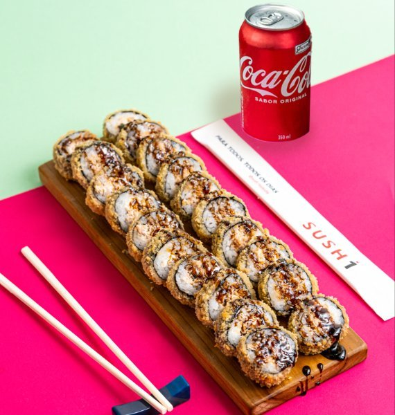Combo 20 Hot Rolls + Coca Cola