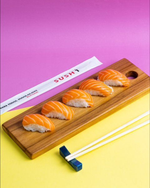Niguiri De Salmão (5un)
