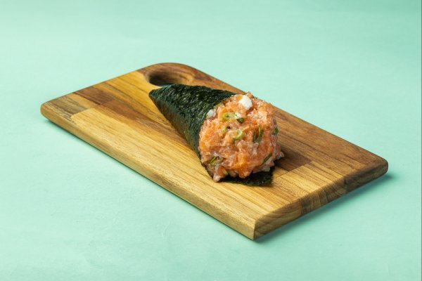 Temaki De Salmão Com Cream Cheese