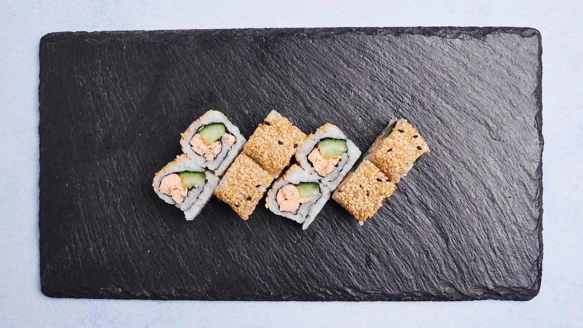 50. Boiled Salmon I-O Maki