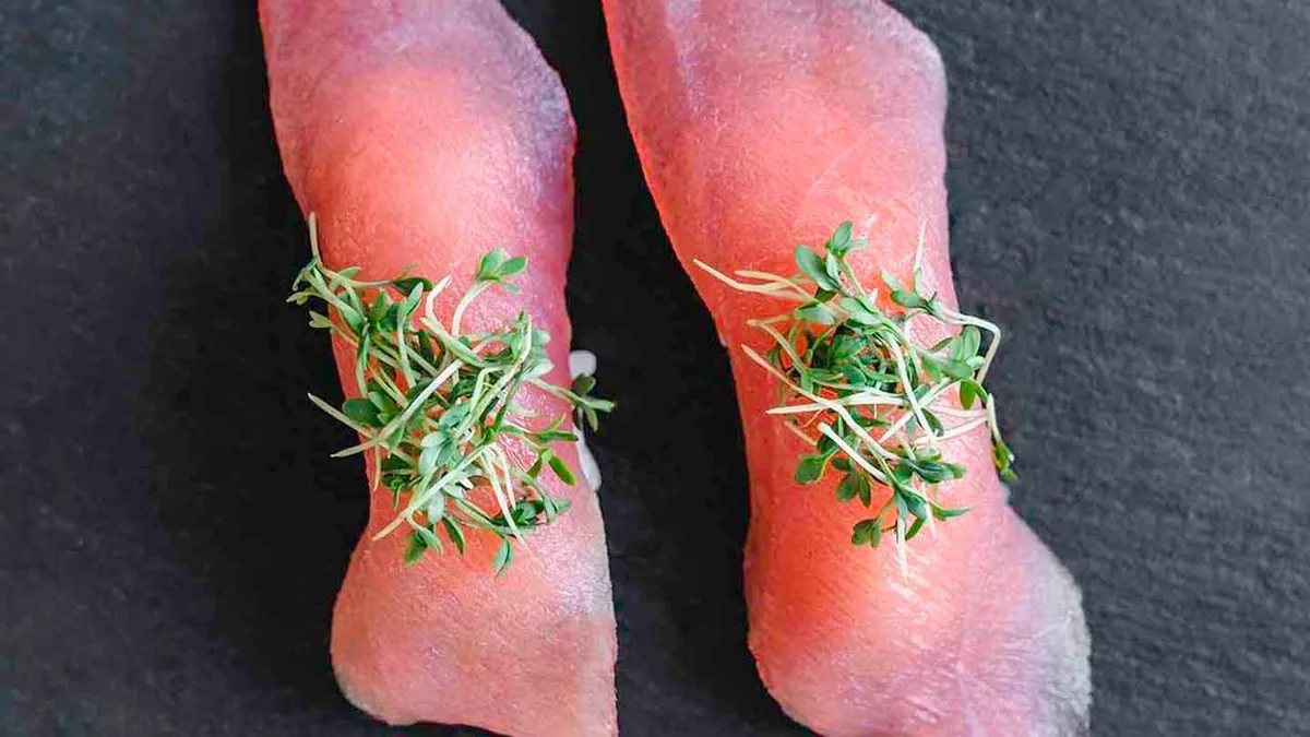 Nigiri tun/trøffel (2 stk)