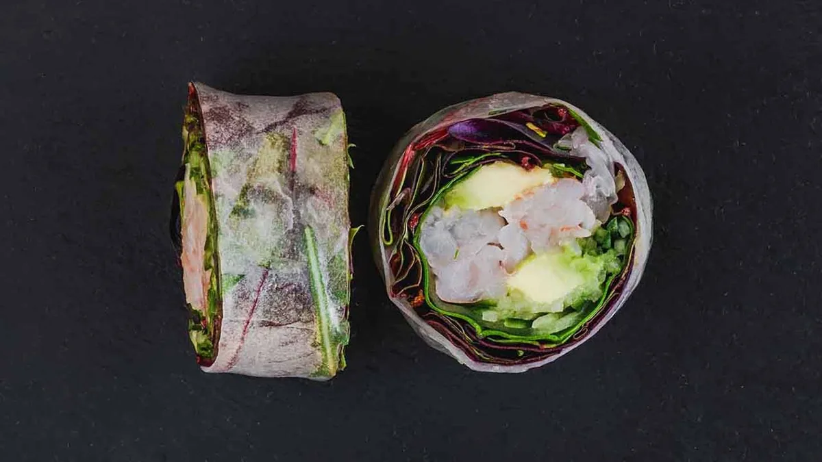 Rispapir Maki Ebi (8 stk)