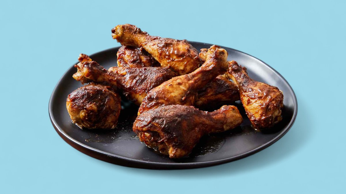 Toyuq budları barbeku sousda