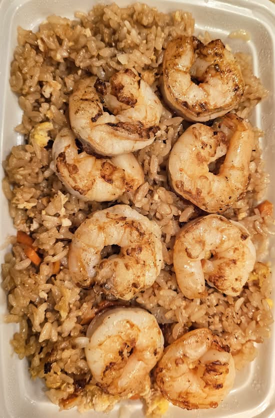 Hibachi Shrimp Fried Rice
