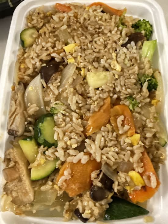 Hibachi Vegetable Fried Rice