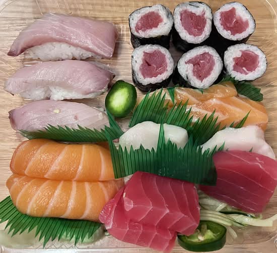 Nigiri and Sashimi combo