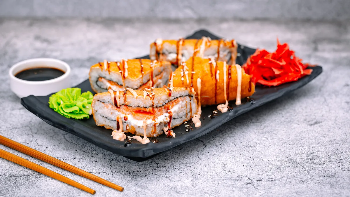 Burger Ebi Roll (4 əd.)