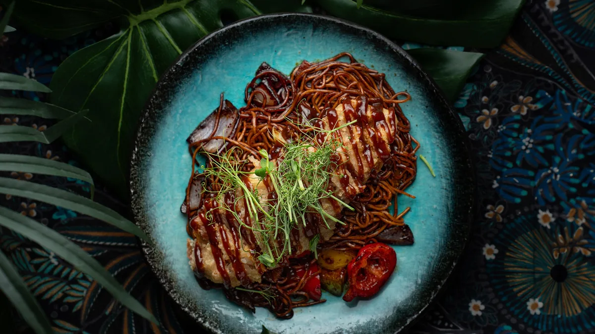 Duck Yakisoba
