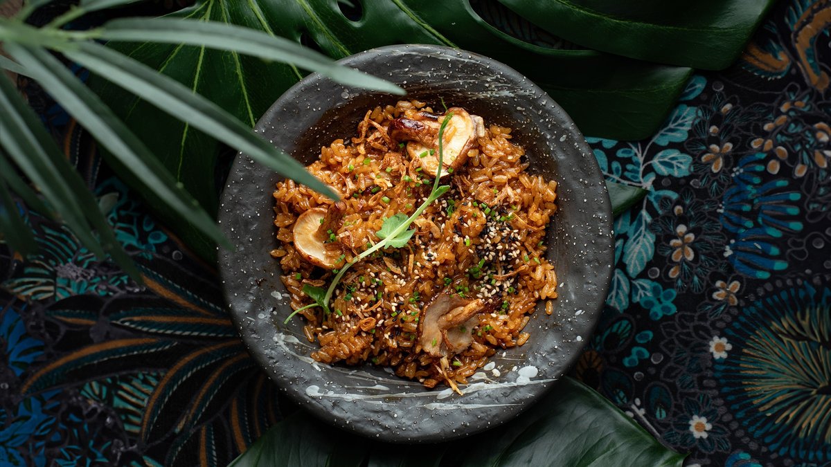 Mushroom rice🌱
