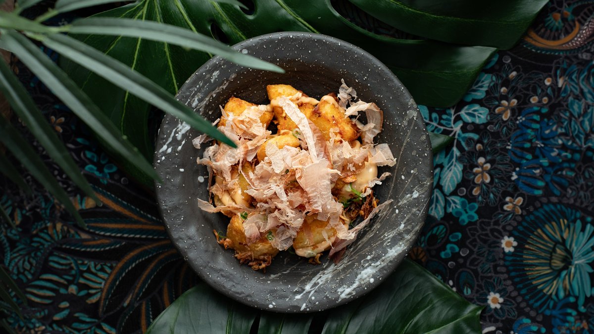 Potato «Takoyaki» Style