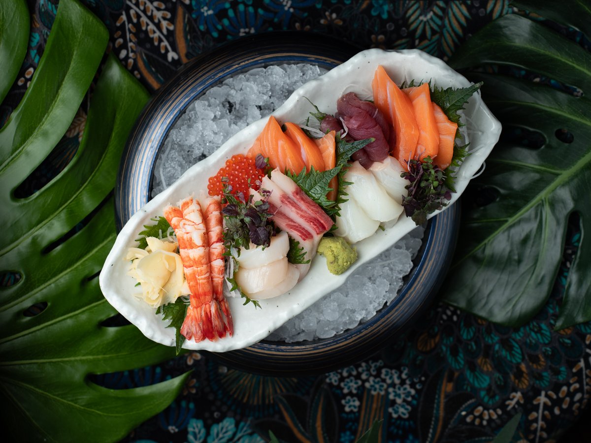 Sashimi Moriawase (18 skiver)