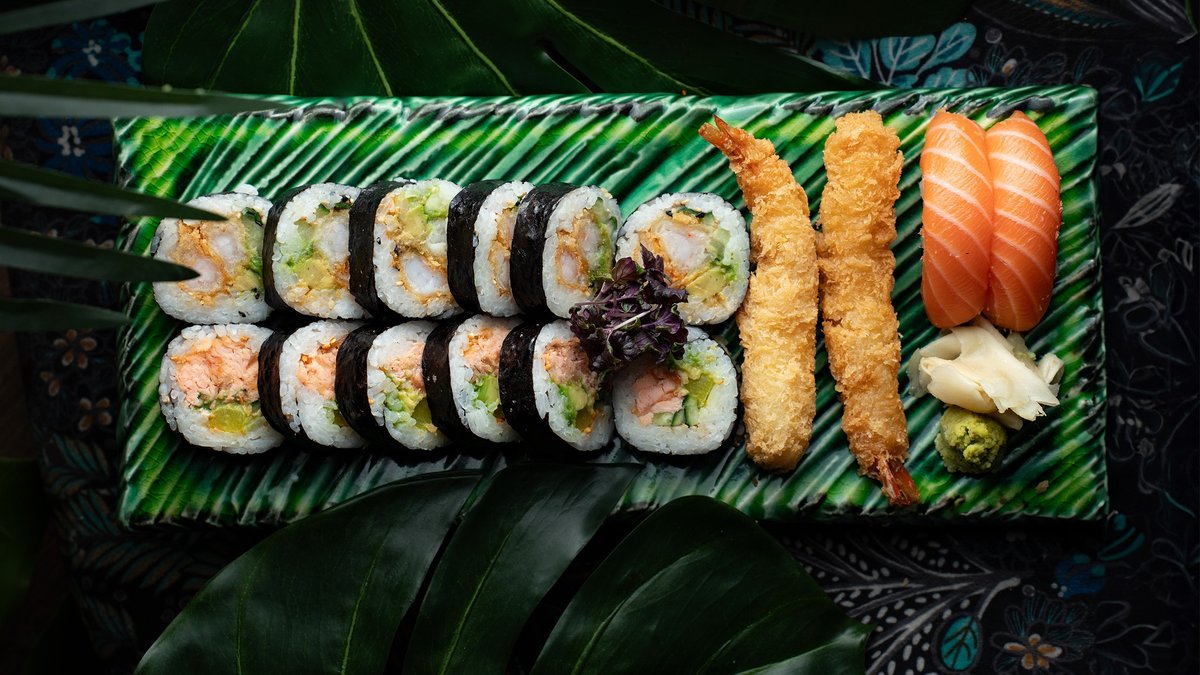 Tempura mixed for 1 (16 biter)