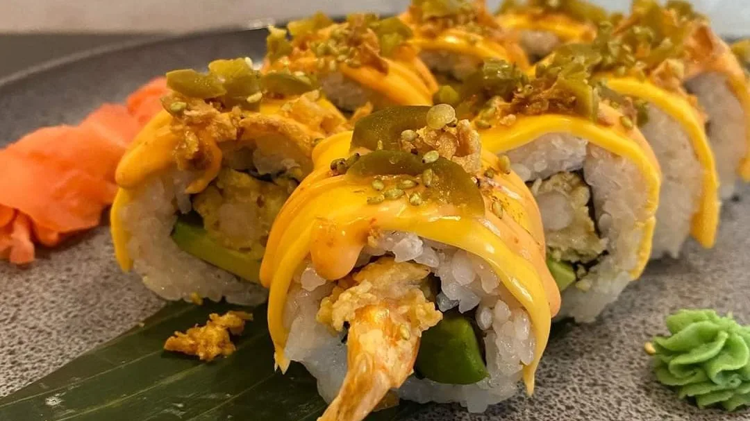 Cheesy Dragon Roll