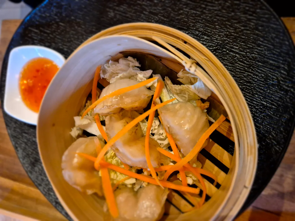 Garnélás Dim Sum