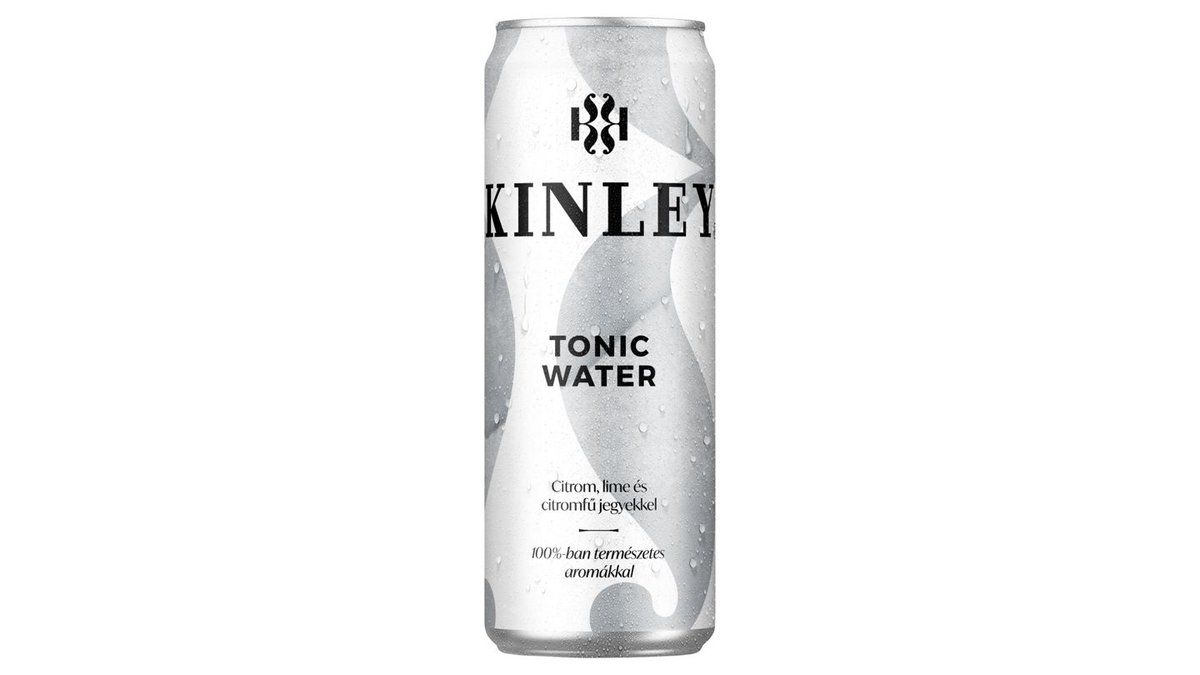 Kinley Tonic Water tonikízű szénsavas üdítőital 250 ml