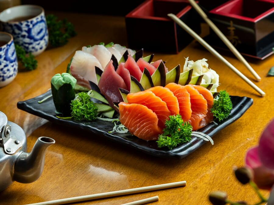 Sashimi Clássico (16 Fatias)