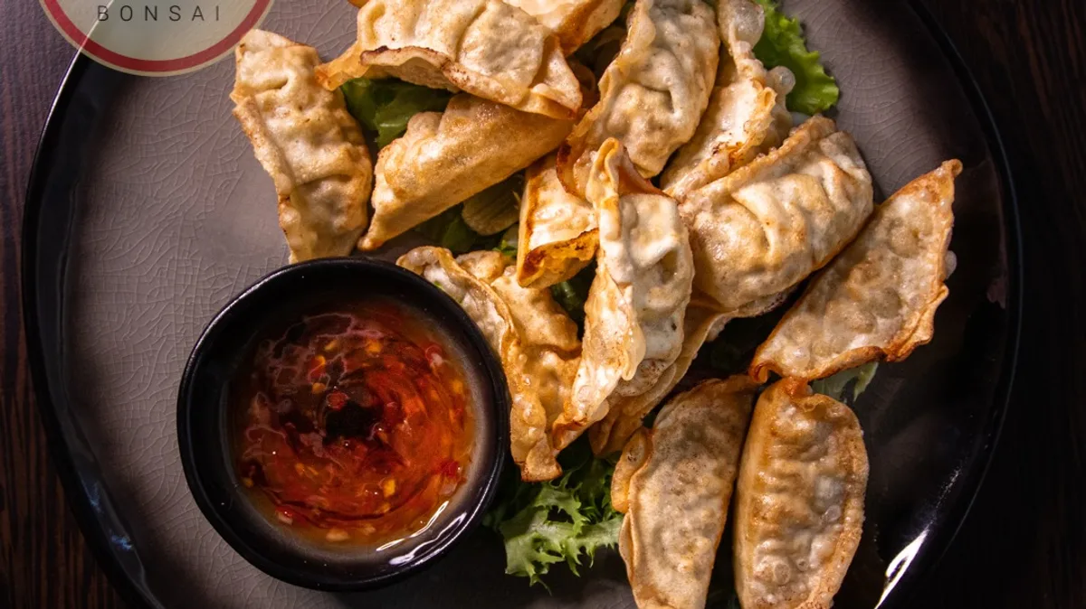 Bonsai gyoza zeleninová