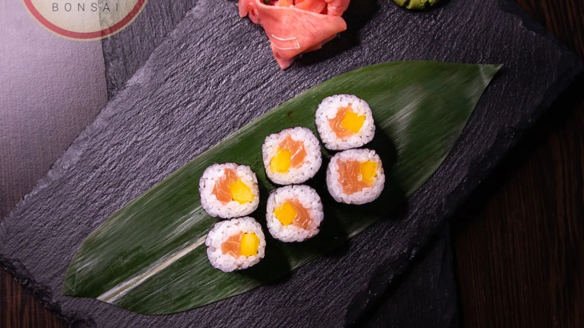 Duo maki losos + mango