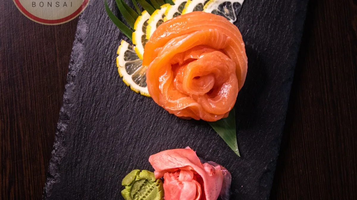 Sashimi losos