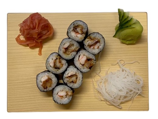 Ebi unagi maki