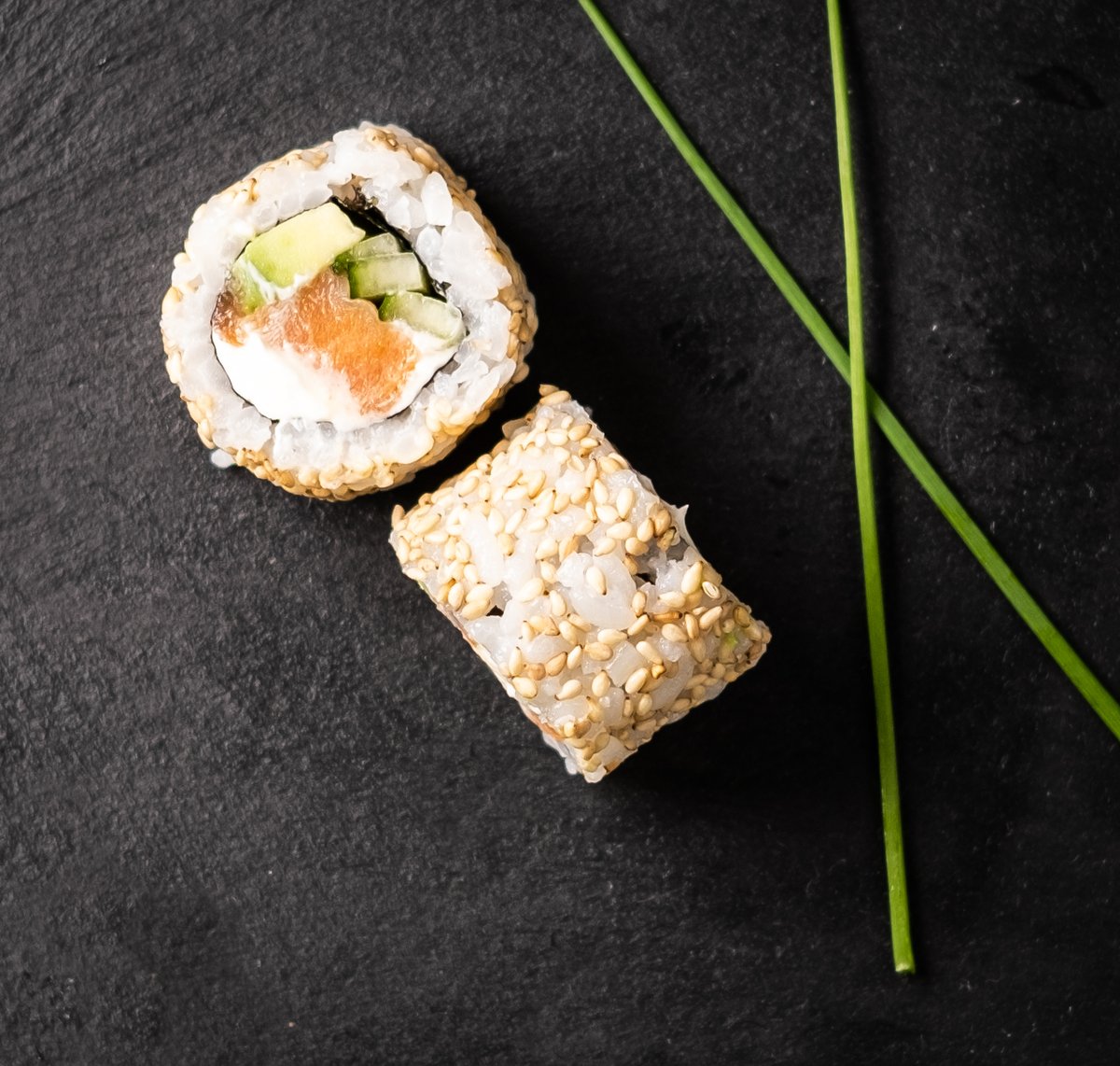 Uramaki Laks flødeost