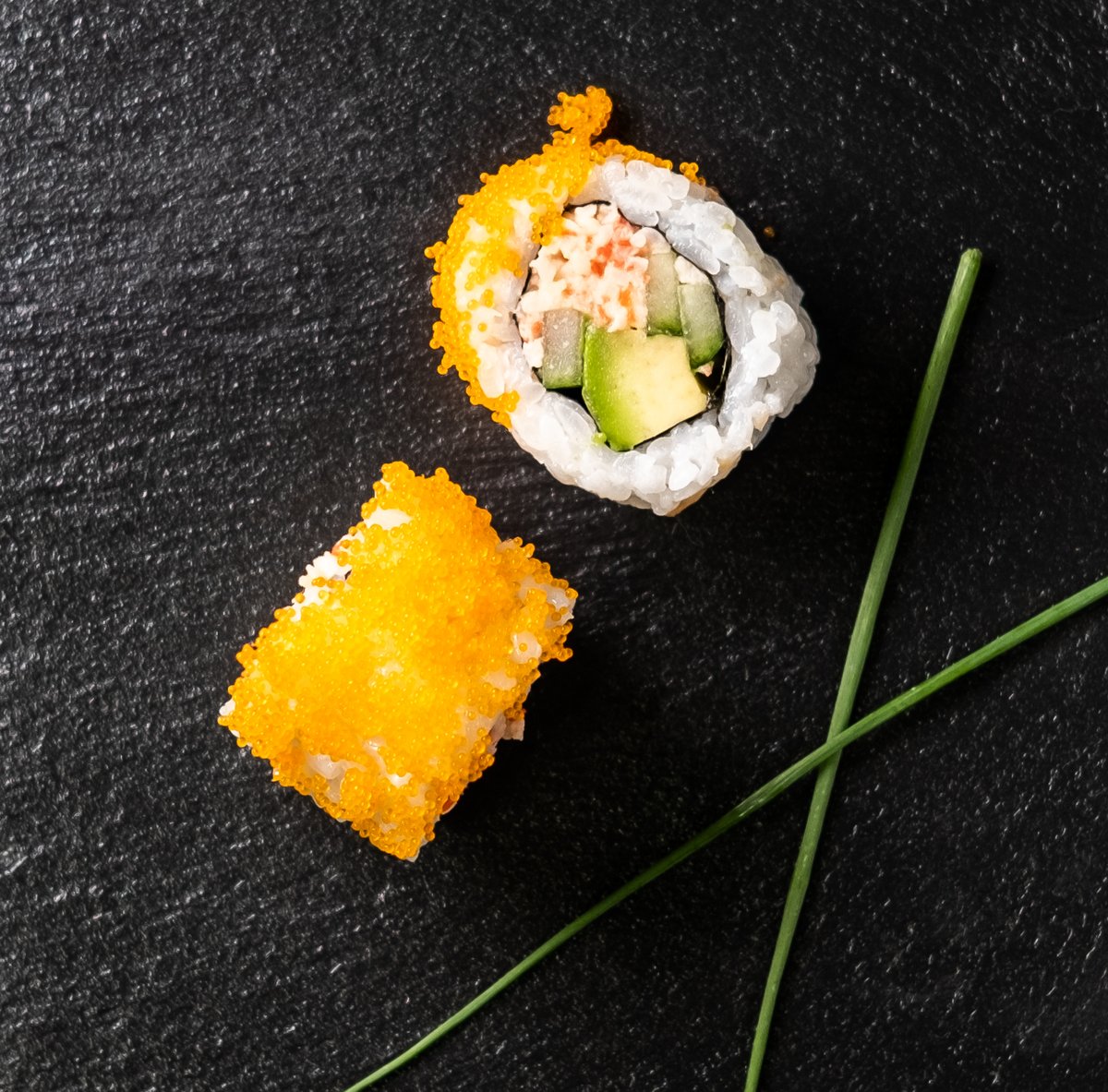 Uramaki Surimi Masago