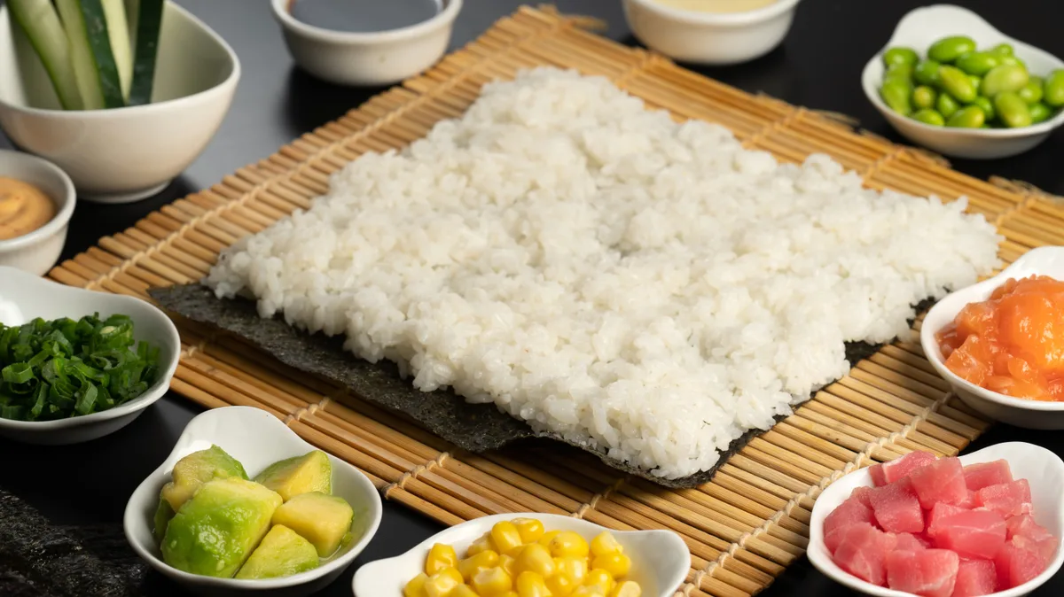 Build Your Own Sushi Burrito