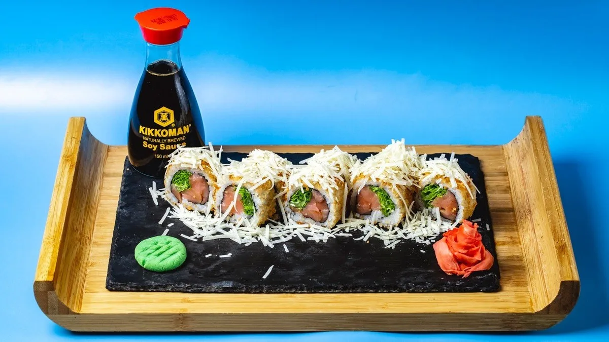 Caesar Salmon Roll