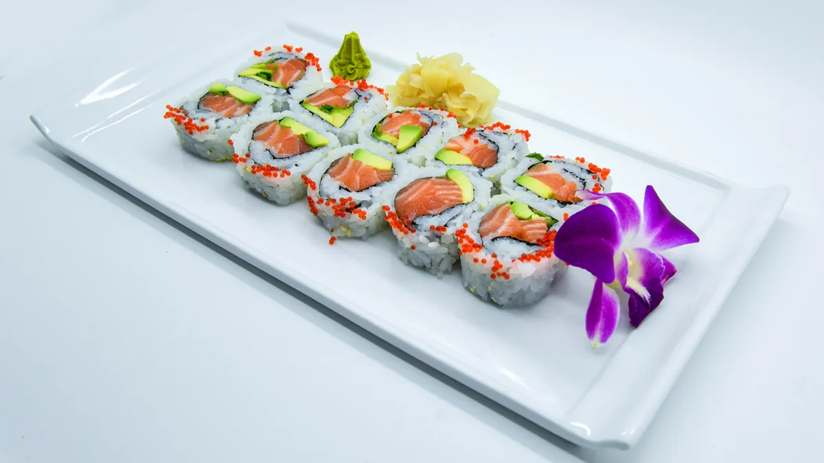 Fritert Laks Maki 12 biter