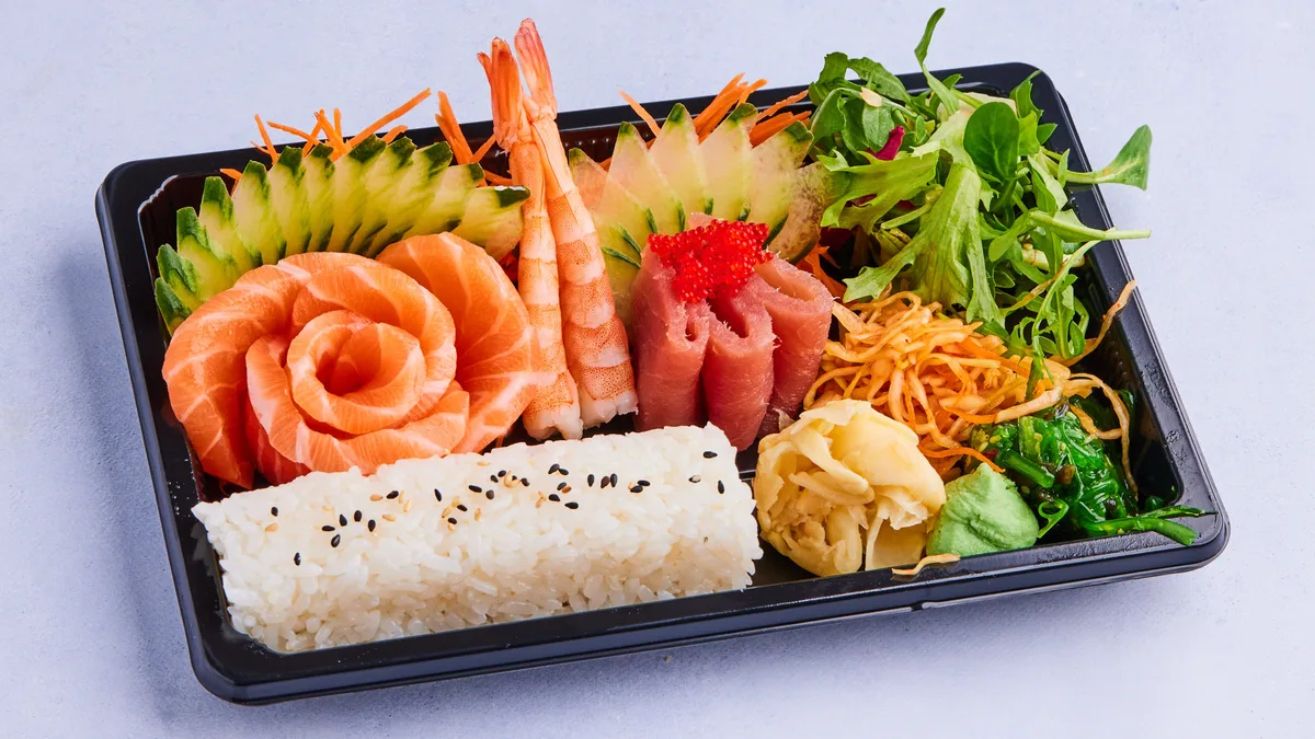 Liten Sashimi (12 biter)