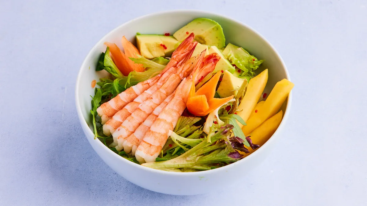 Poke Bowl Fried Scampi