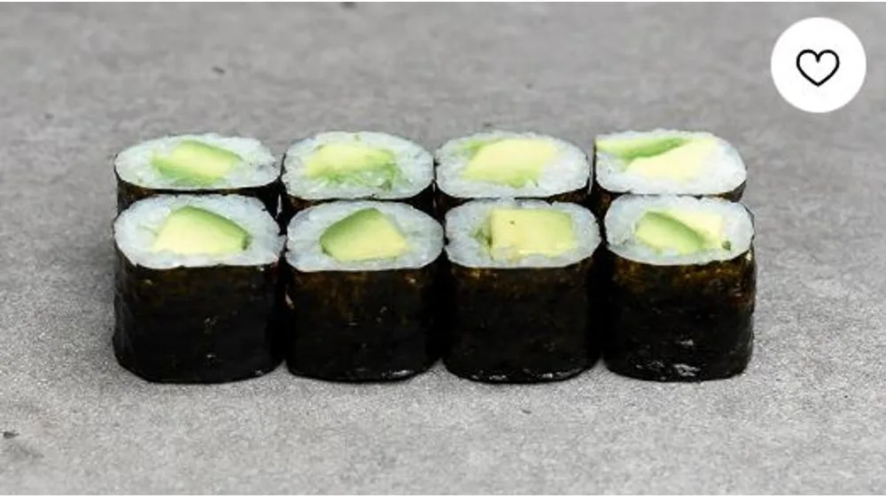 Maki awokado (8 sztuk)