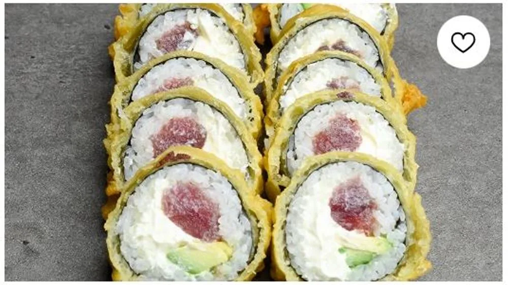 Tuńczyk w tempurze (10 sztuk)